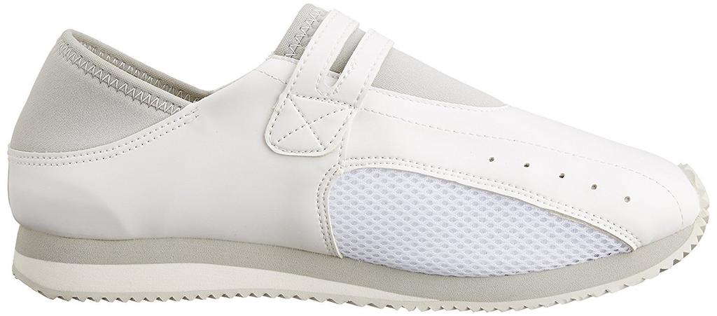 Moonstar Work Omoiyari 510 Nurse Size 3E Women's Sneaker-Style Shoes, Silver, 26cm,