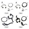 Bicycles Brake C Brake Caliper Set, Bicycles Rear and Front Brakes Set Bicycles Brake Levers Set for Mountain Bicycles
