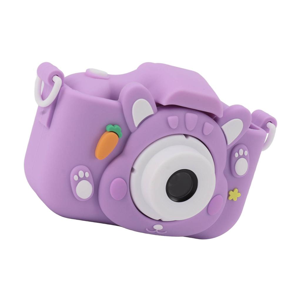 Kids Digital Camera with 32G Card Front Rear Lens 1080P High Definition 8X Zoom USB Rechargeable