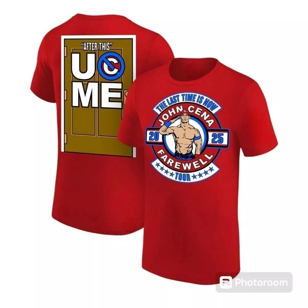 The Last Time Is Now R-Truth Ron Cena Farewell Match T-Shirt Size S-2XL Unisex T-Shirt S