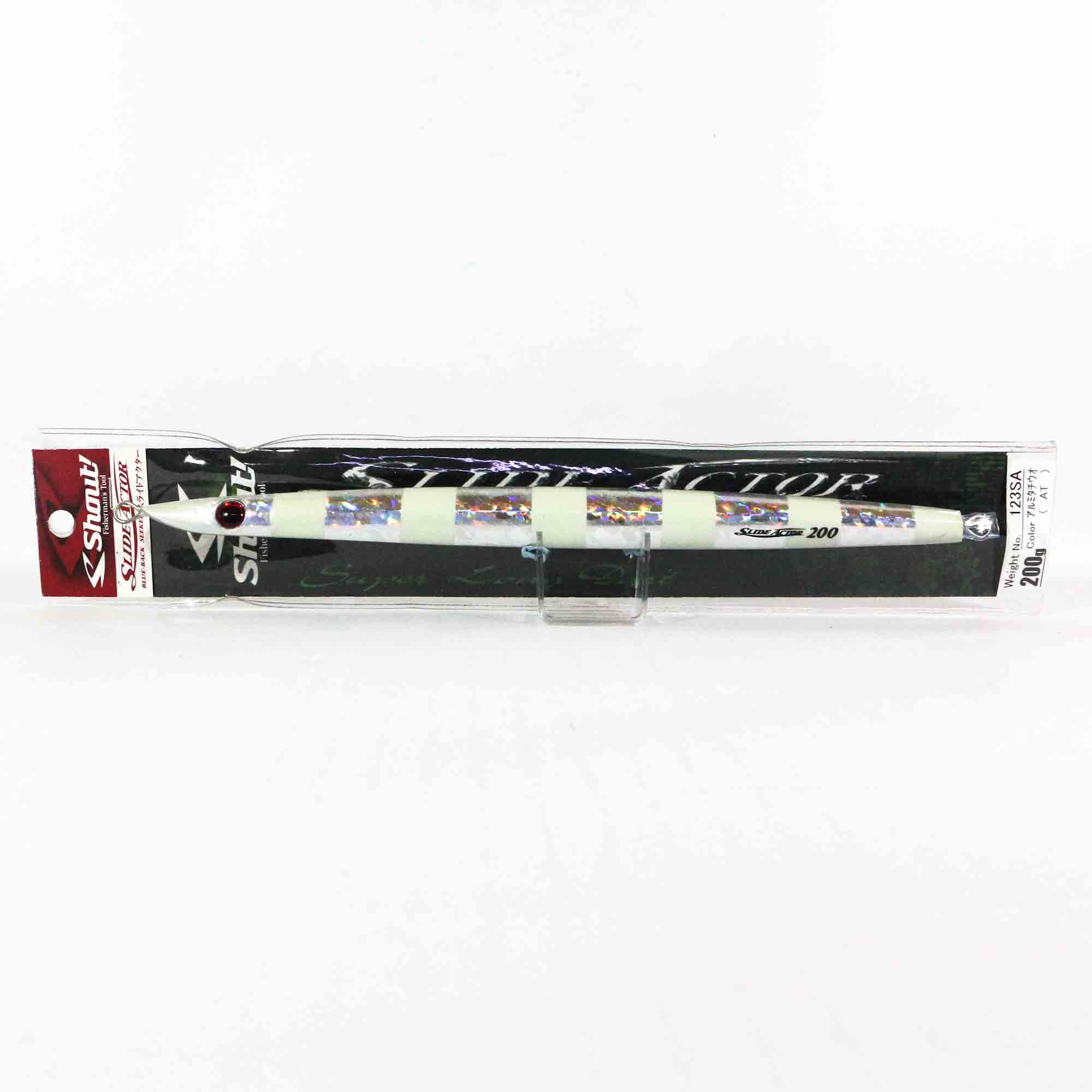 

Shout 123-SA Metal Jig Slide Actor Long 200 грамм ZG (2687)