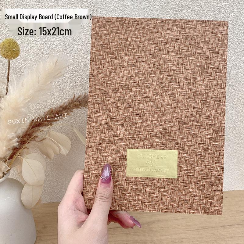 Woven Texture Nail Art Display Board - Large & Small Sizes, Wearable Nails, Live Stream Photo Props