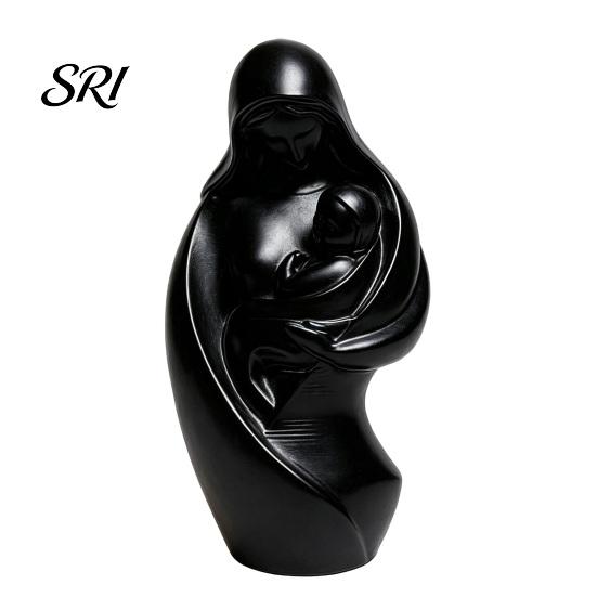 Mom And Baby Keepsake Mother Holding Newborn Sculpture 3D Printed Figurine Sentimental Home Decor New Gifts for Mother s Day Easter Birthday S чёрный
