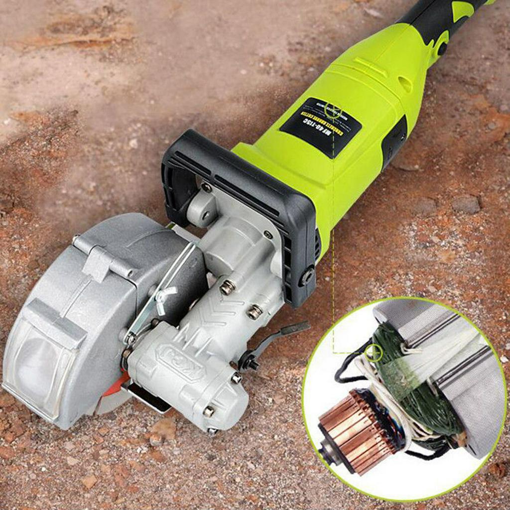 4000W 50Hz Electric Wall Chaser Groove Slotting Machine 220V Brick Wall Cutting Machine Steel Concrete Cutter Circular Saw Power Tool