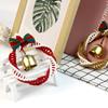 1 Set Festive Macrame Kit Xmas Party Red Green Handmade Christmas Ornament Set Walls
