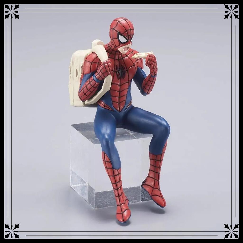 NEW 7-9cm Action Figure Spider-Man Anime Collection Mini Playthings Model Children Gift Hasbro Marvel Spider Man Superhero Spiderman