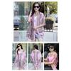 Summer Sun Protection Chiffon Printed Scarf  Scarf Polyester Shawls For Women Beach Silk Variable Decorative Shawl