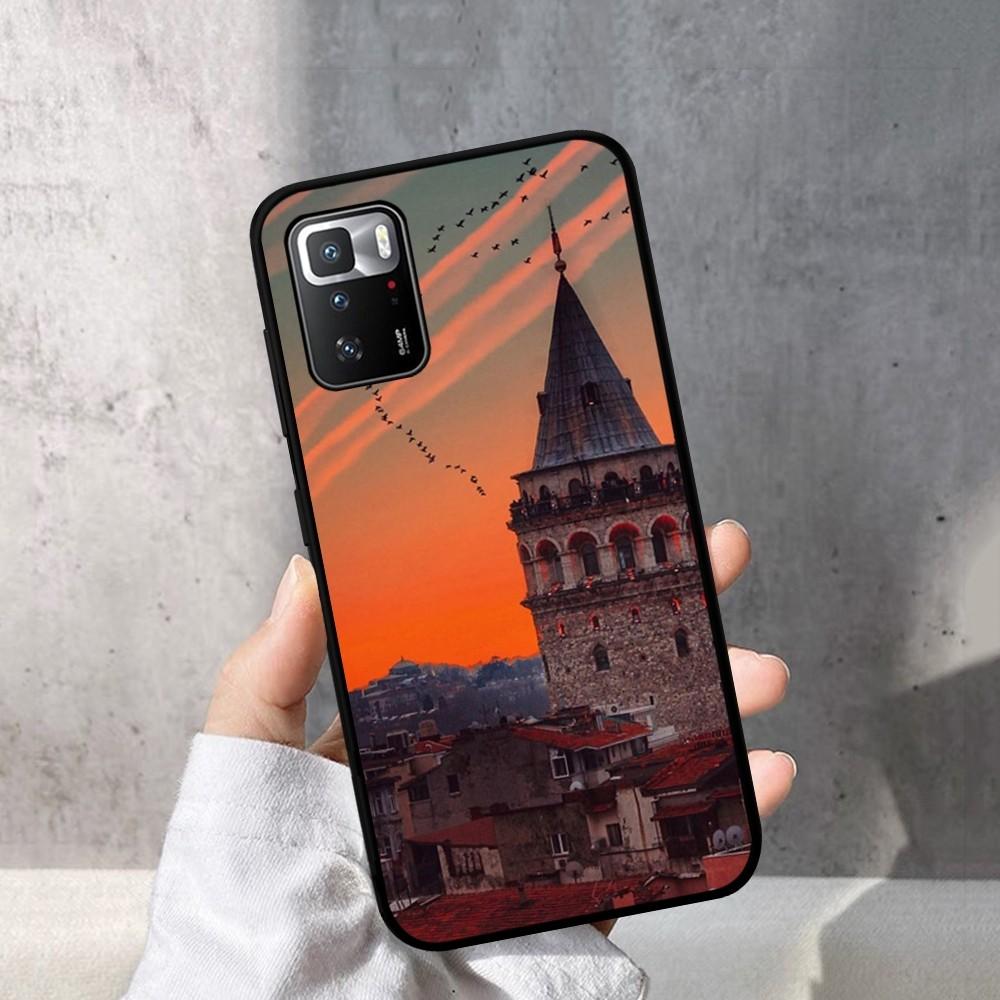 Turkey Istanbul Scenery Phone Case For Redmi Note 4 X 5 A 6 7 8 Pro T 9 Pro 9S 10 Pro 11 Pro 11S 11Epro PocoM3pro
