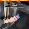 For Chery ICAUR V27 All Inclusive Car Driver Passenger Seats A-pillar Anti Kick Panel Carbon Fiber Pattern Anti Scuffing Panel