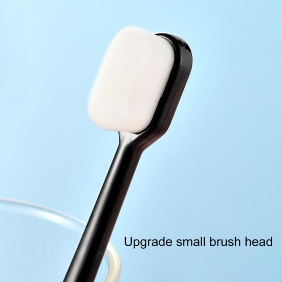 5Pcs Adult Toothbrushes Non-Slip ABS Handle Soft Head Manual Toothbrushes Bathroom Accessories for Dormitory