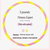 Zilaiqu Weighted Hula Hoop for Adult Fitness