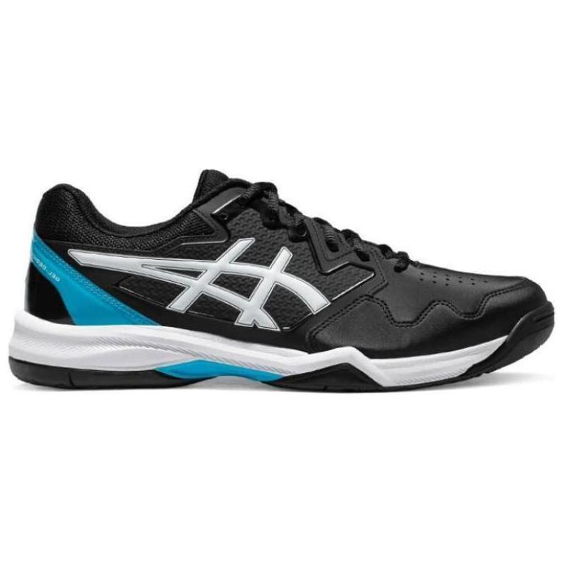 ASICS Gel Dedicate 7 'Black Island Blue' Sneakers 1041A223-004