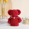 30x30 Coral Fleece Little Bear Towel - Wedding Gift Box, Favours & Cake Decorations