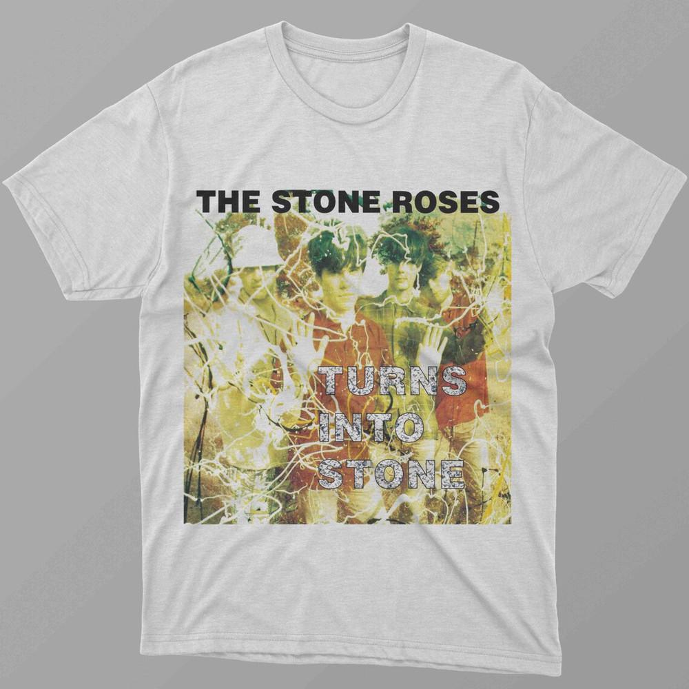 The Stone Roses Turns Into Stone Unisex TShirt Full Size S To 5XL Unisex T-Shirt XXXXL