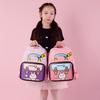 Adorable Cartoon Nylon School Backpack For Kindergarten And First Grade Boys And Girls