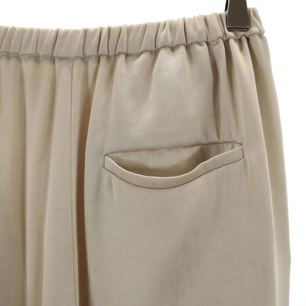 Noble made in Japan Jogger pants Gray Waist rubber Women Used