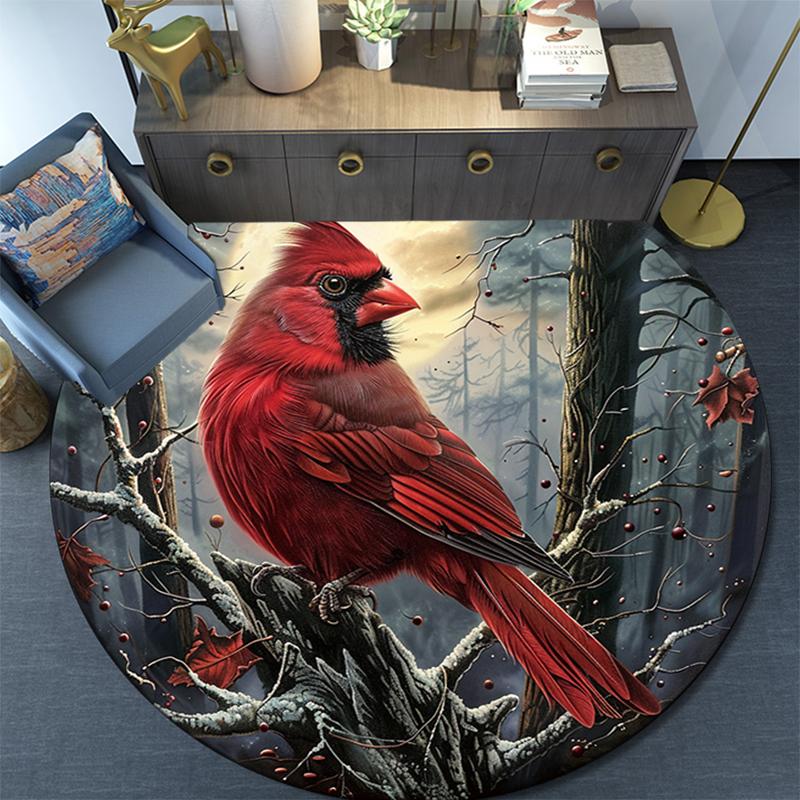 

Cartoon Print Round Area Rug,Carpet Rug for Living Room Bedroom Sofa Playroom Decor,Non-slip Floor Mat 80cmx80cm