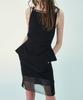 NILLRING S03.00 Organza Mix Mid-Length Skirt