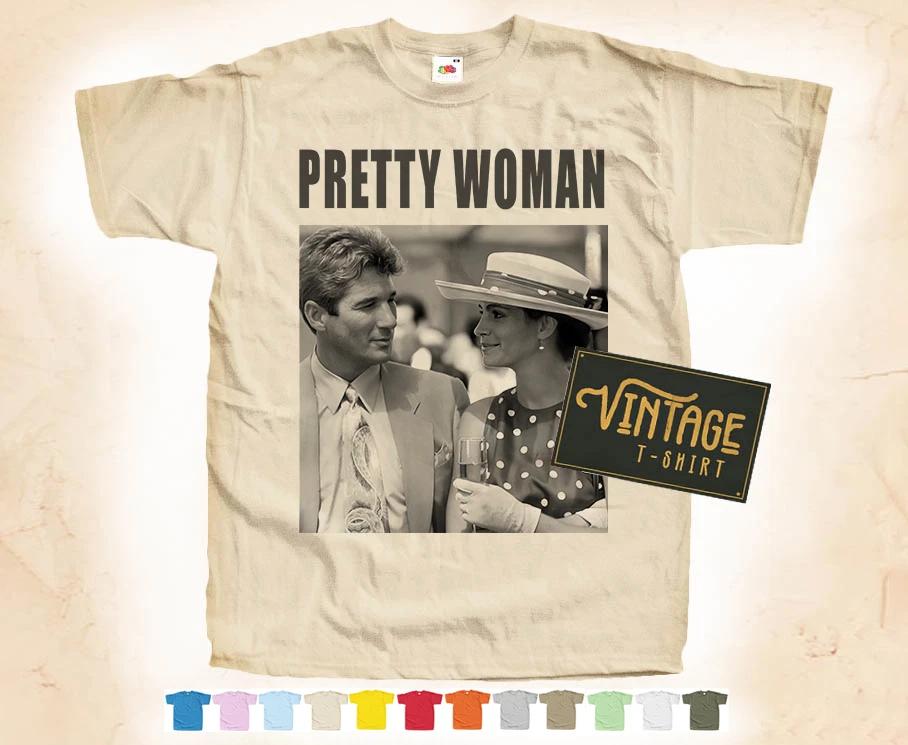 

Black Print PRETTY WOMAN vol.3 T-SHIRT Tee Vintage Poster 12 Colors S-5XL 3XL