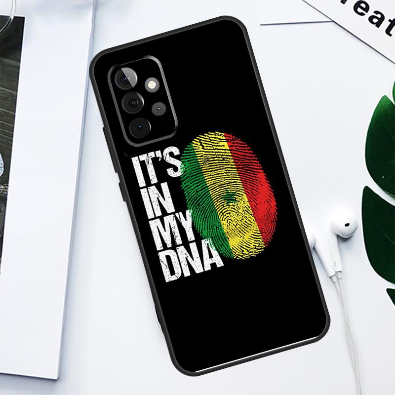 Senegal Flag For Samsung Galaxy A13 A53 A33 A54 A34 A14 A55 A35 A15 A05 A06 A16 A22 A32 A52 Phone Case