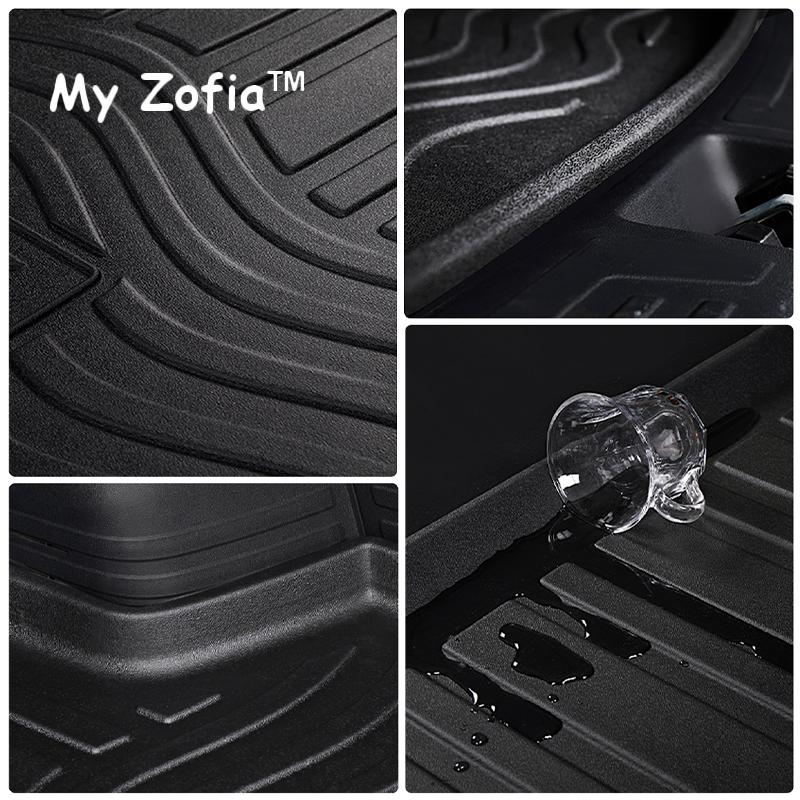 For BYD Dolphin 2023 2024 2025 LHD RHD Car Floor Mats Trunk Mat TPE Waterproof Dirt-resistant Non-slip Carpet Floor Accessories