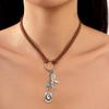 Stylish Cowboy Theme Necklace Fashion Cowboy Necklace Bohemian Necklace Perfect for Casual Wear and Rock Fashion
