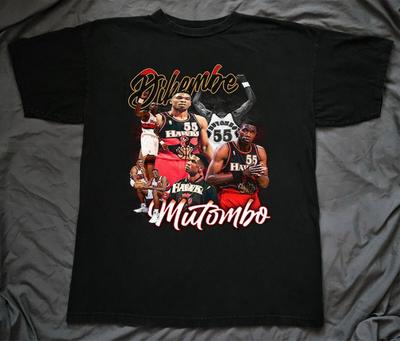 Gift For Fan Dikembe Mutombo Heavy Cotton T-Shirt Full Size 8D412 Unisex T-Shirt