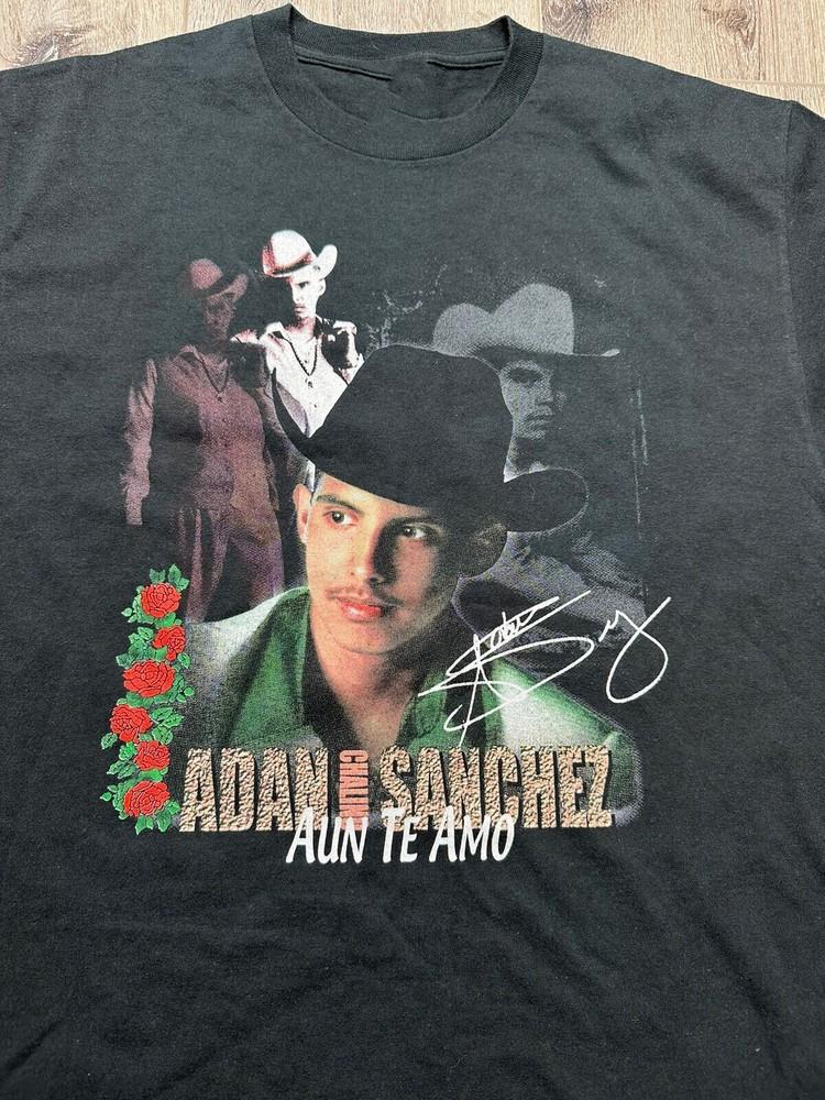Signature Adan Chalino Sanchez Mexican Shirt Classic Black Size S-5XL 1V0669 Unisex T-Shirt XL