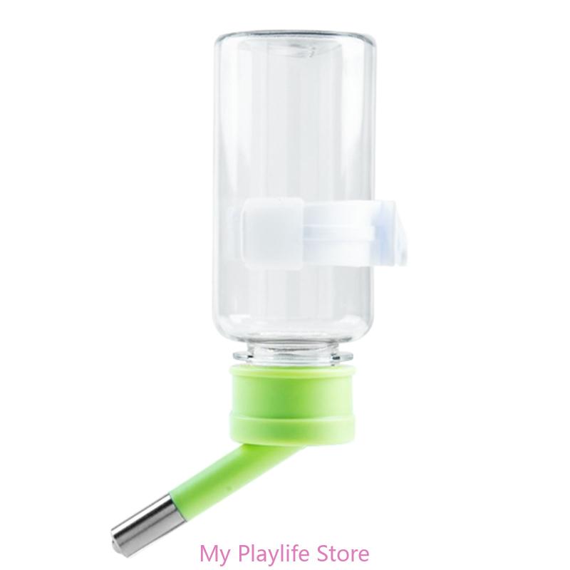 Hanging Water Bottle for Hamster Automatic Small Animal Rabbit Water Dispenser Dripproof Head Cage Drinking Watering Supplies