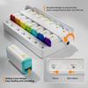 Two Time a Day Pill Organizer AM PM Travel Medicine Box Weekly Pill Box  Medication Reminder