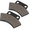 AHL Front and Rear Brake Pads Compatible with POLARIS 500 Big Boss 6 x 6 1998 1999 Scrambler Sportsman Xplorer 500 4x4 1996 1997 1998 1999