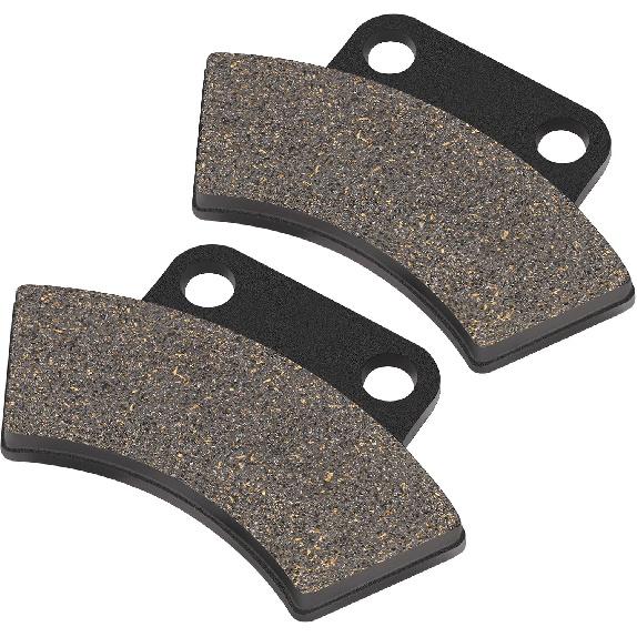 AHL Front and Rear Brake Pads Compatible with POLARIS 500 Big Boss 6 x 6 1998 1999 Scrambler Sportsman Xplorer 500 4x4 1996 1997 1998 1999