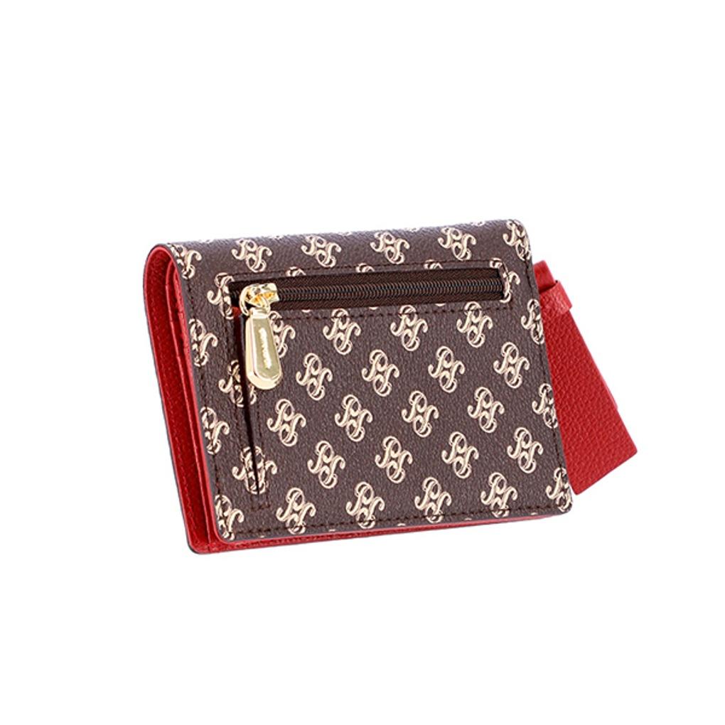 [Pierre Cardin] Donga Gumi Women's Cowhide Half Wallet M1295P5R