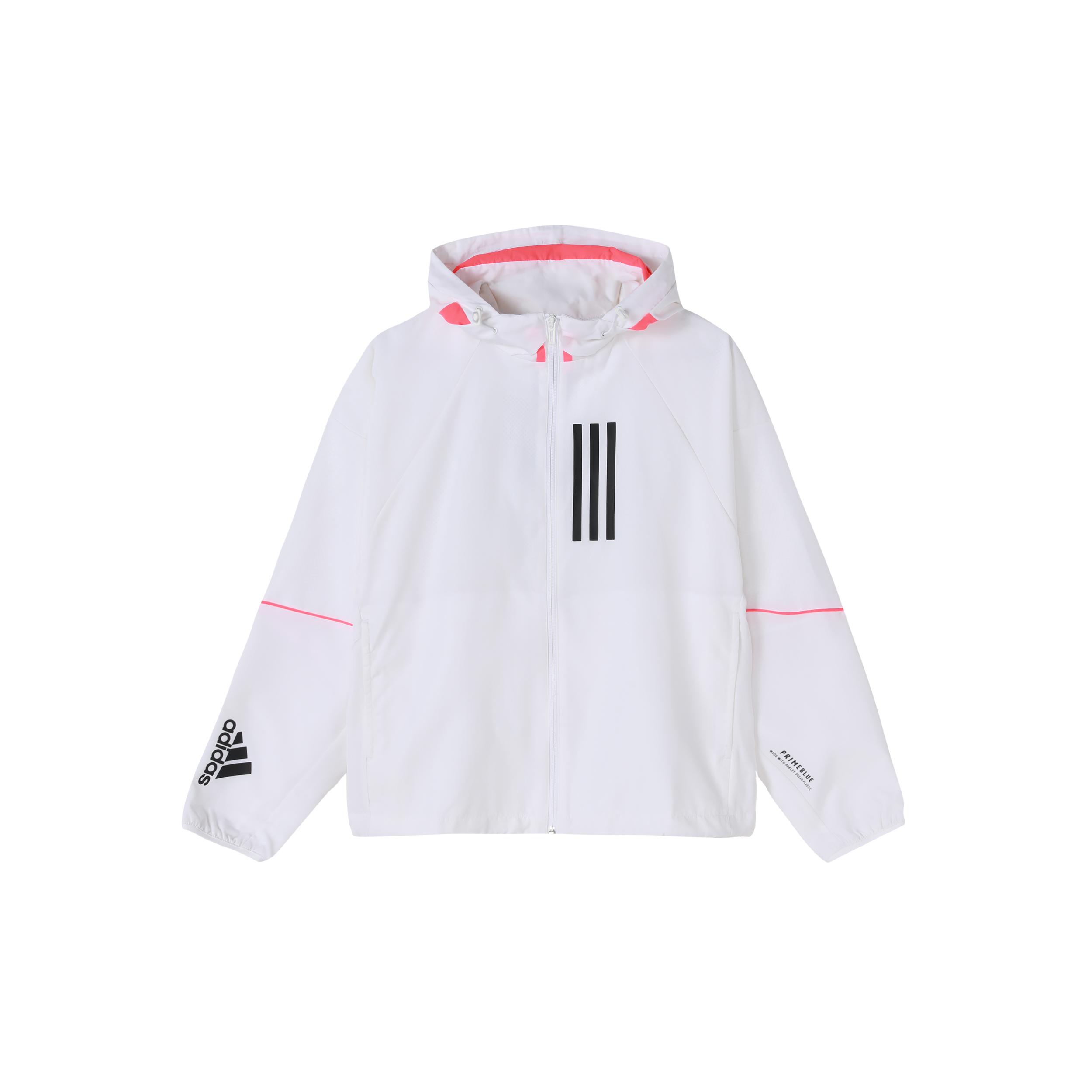 

New Adidas W.N.D. Jacket Fall Women s White GF0131 XL