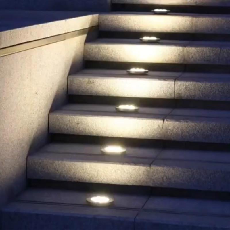 Ground Light Solar Garden Yard Landscape Lawn Lamp Buried Light Outdoor Road Stairs Decking Light