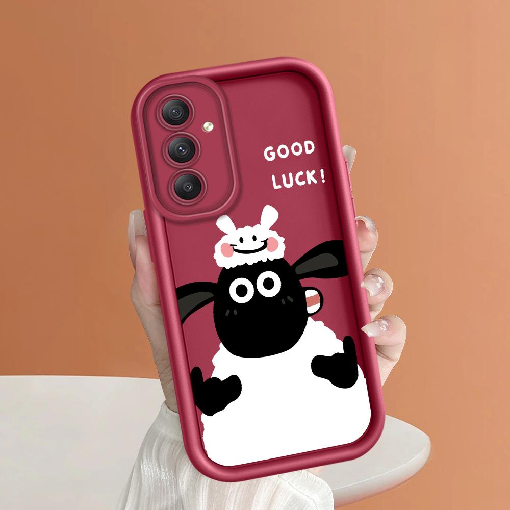 

Мягкий силиконовый квадратный чехол с рисунком лестницы для телефона, полное покрытие, противоударный защитный резиновый чехол для камеры для Samsung Samsung S25 5G темно-красного