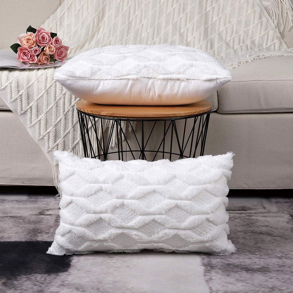 Rhombus Stripe Pillow Cover For Livingroom,Bed Sofa Decor Pillow Case Home Textile Cushion Cover