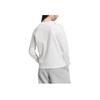 adidas Comfortable Crew Neck Pullover Long Sleeve T-Shirt Women Tops Bright-White JY8071