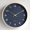 Nordic European Style Wooden Wall Clock Modern Design Nordic Minimalis Wood Mute Wall Clock Living Room Kitchen Home Decoration
