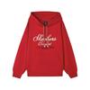 Skechers Soft Skin-Friendly Comfortable Hooded Casual Sweatshirt Unisex Sweatshirt Pale-Red L126U020-03LC