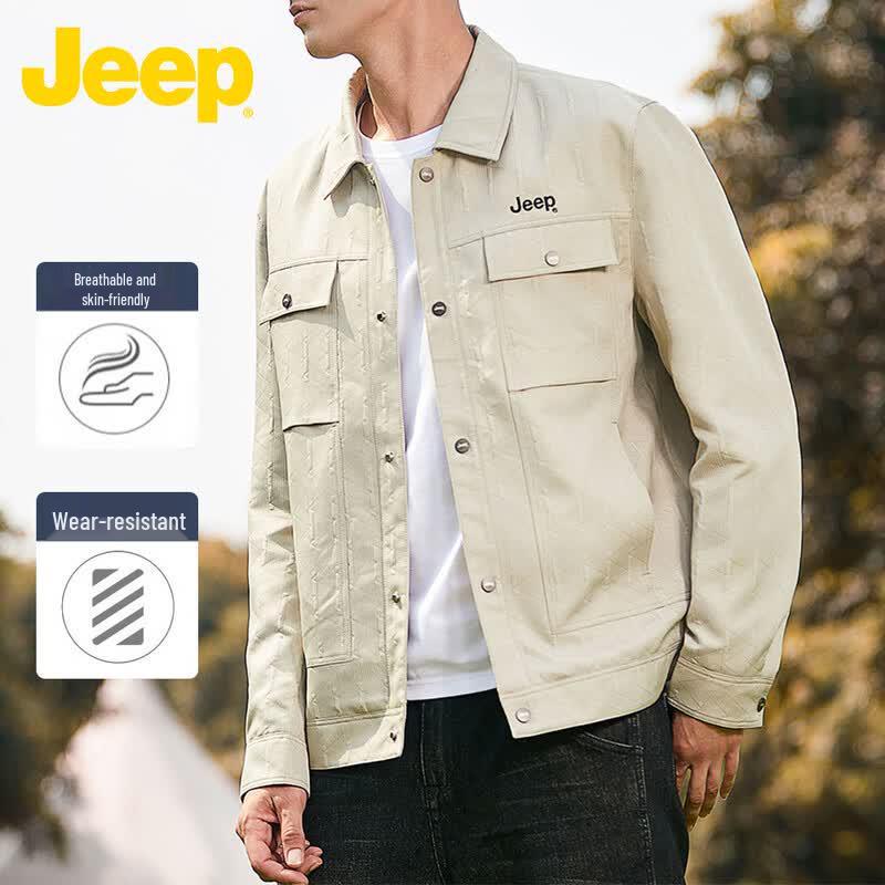 JEEP Men's Breathable Lapel Jacket