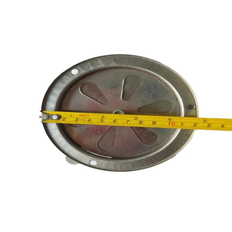 1 Pcs BBQ Grill Smoker Exhaust Kitchen Vent Air Damper Stove Stainless Steel Damper Round Home Replacement
