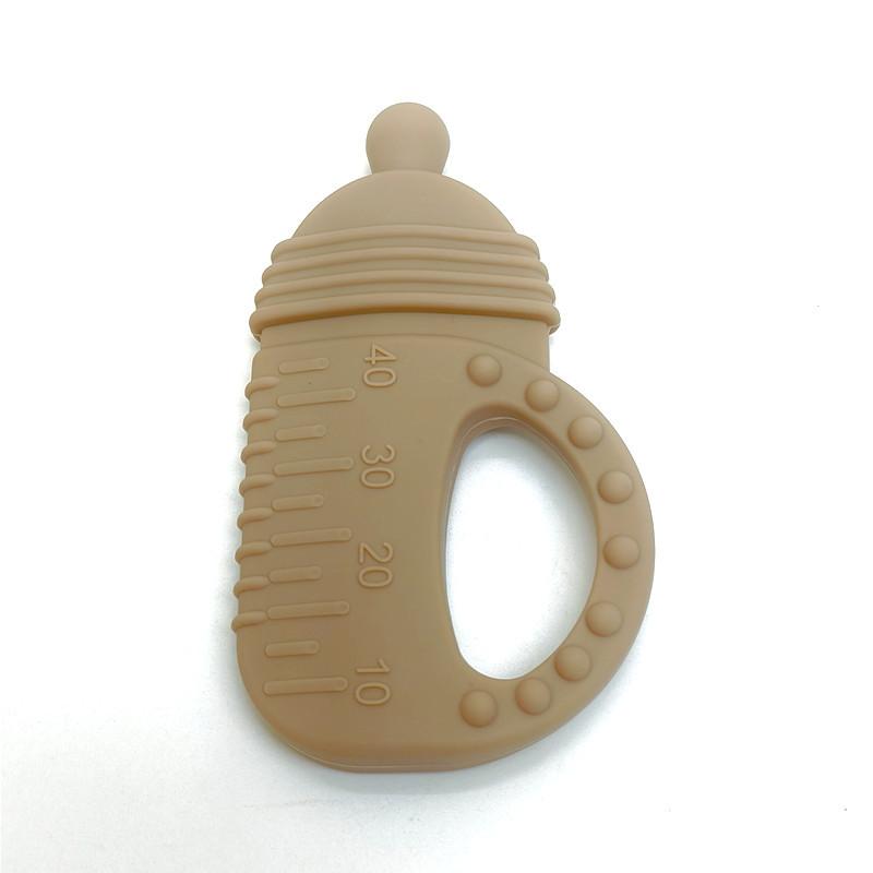 Non-Toxic Baby Teething Stick Silicone Teethers Toys Bottle Teethers Baby Teethers Biteable Toys