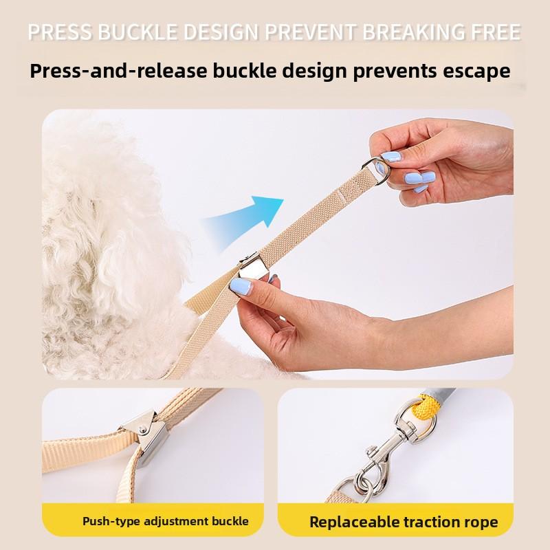 Neue Haustier Brust- und Schultergurte, Wildlederfell Katzen- und Hundegurte, Atmungsaktive Kaninchen-Spazierleine, Hundeleine