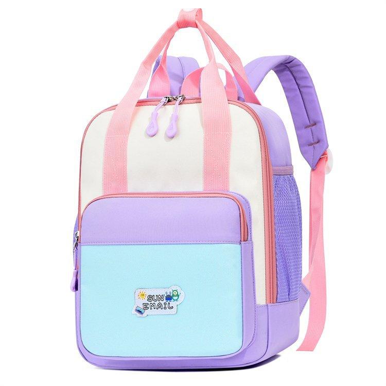 Schoolbag new primary school schoolbag girls kindergarten large, medium and small classes lightweight multi-purpose men's backpack children's