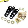 Black 1-3" Motorcycle Adjustable Lowering Kit Passenger Rear Shock Mount For Harley Touring Electra Road Street Glide 2002-2012
