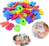36 PCS Baby Bath Toys Foam Fun Alphabet Letters and Numbers-Floating Toy ABC for Bathtub Educational Kids Boys Girls