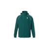 Adidas Originals Trefoil Logo Colorblock Striped Sports Jacket Men Jacket Green CW1311