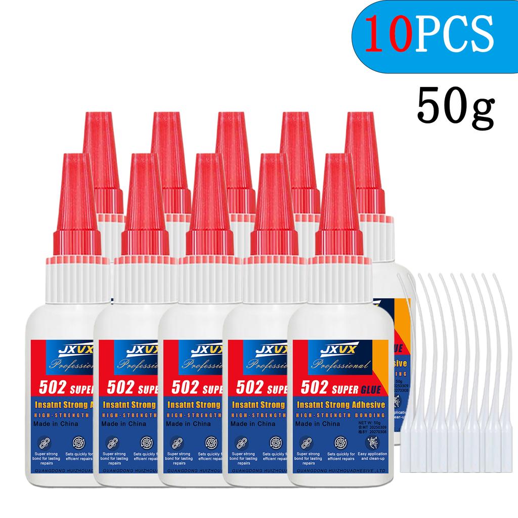Universal 502 Glue Per Shoes: 2 for the Price of 1. Instant Glue. Superglue. Super-resistant Glue. For Leather and Plastic.