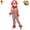 Déguisement cosplay de clown démon pour enfants pour Halloween, costume de clown tueur pour spectacle sur scène, costume de clown pour garçon